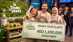 Shark Tank Deal with "Shake Your Plants" - Raised AED 1.2M Investment