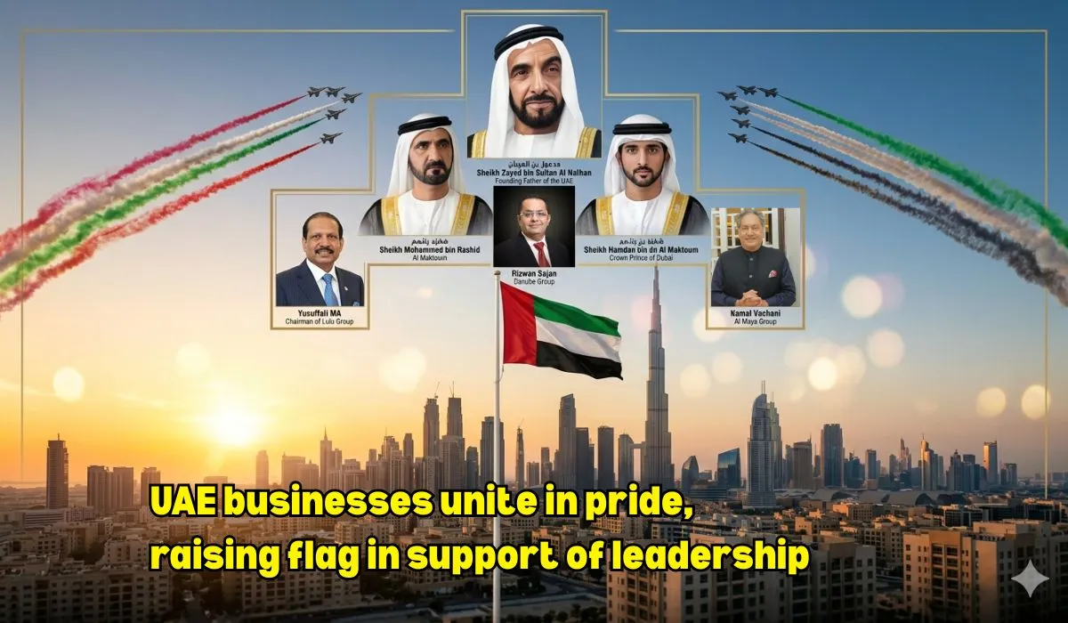 UAE Leadership Unity - UAE Responded - Sheikh Mohammed - Nationwide Flag, Regional Crisis