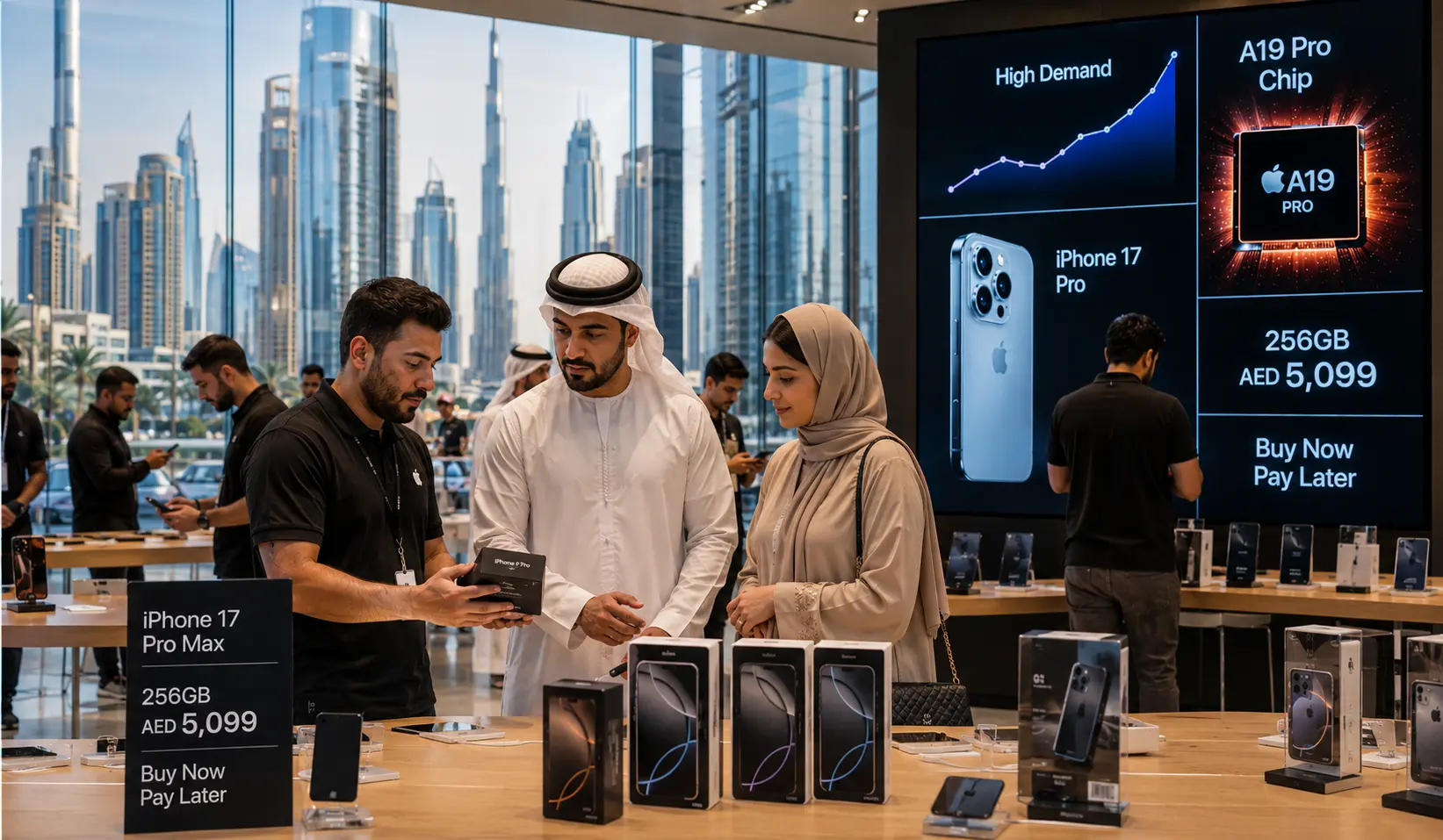 Latest iPhone 17 Pro Max Prices in Deira