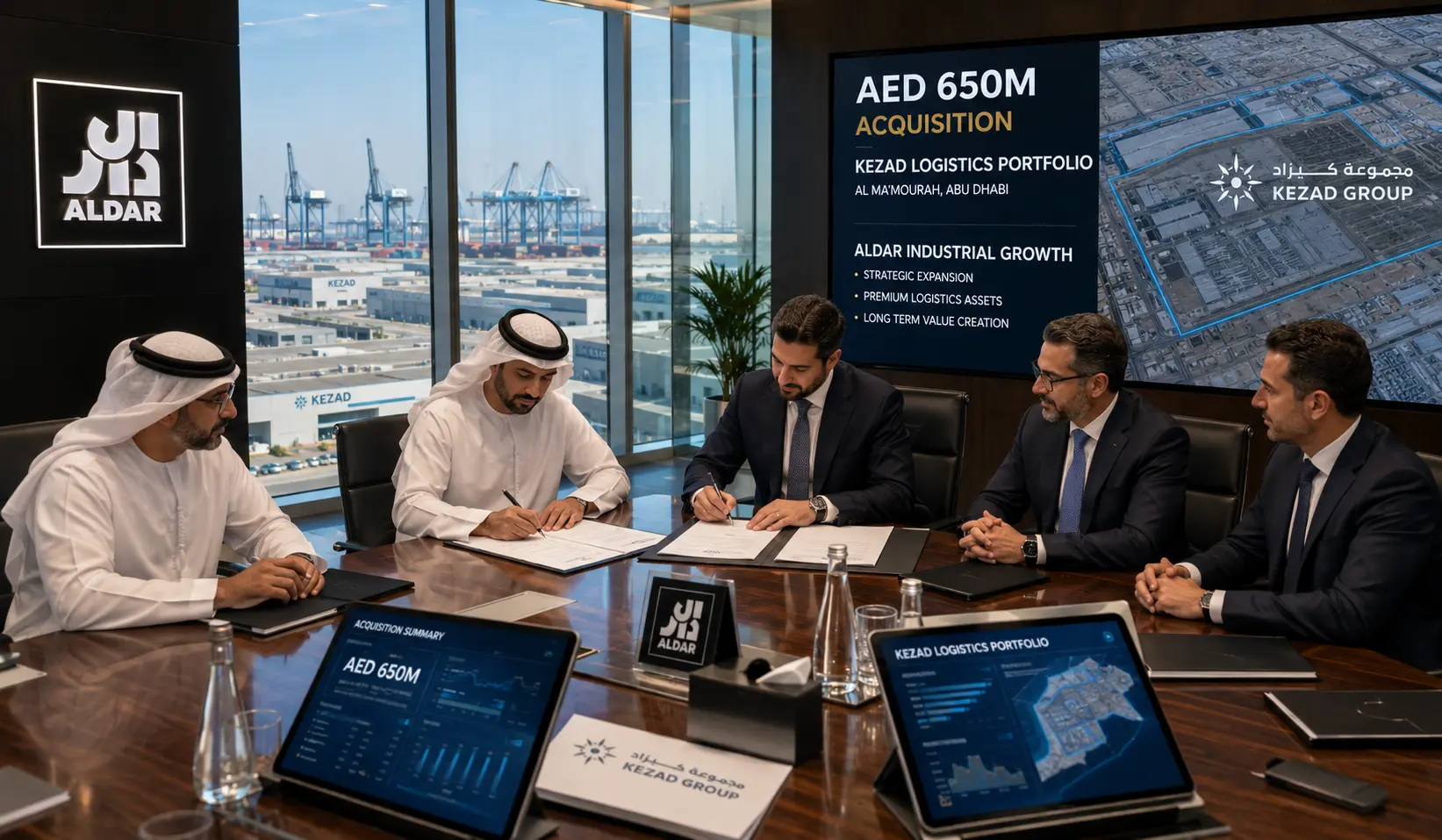 Aldar’s AED 650M KEZAD Industrial Expansion