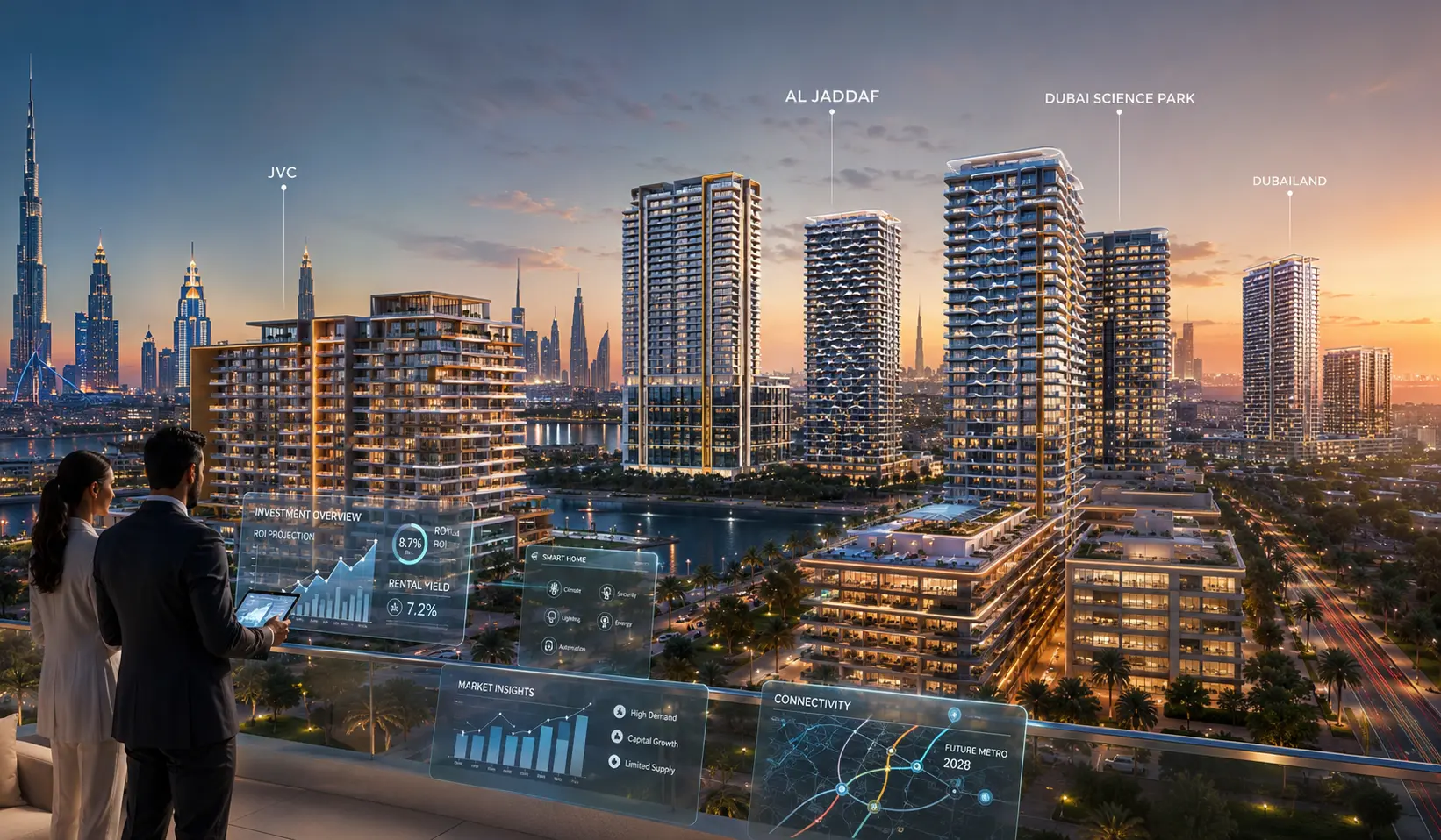 Binghatti Building to Nearest Metro
