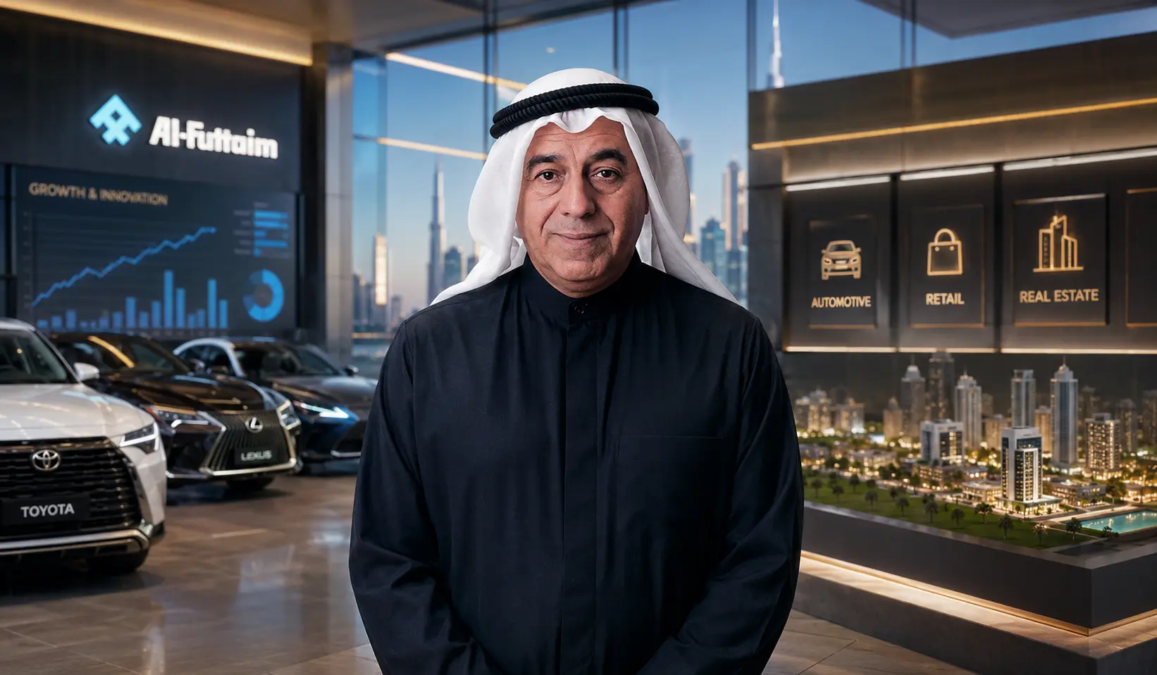 Abdulla Al Futtaim is the Chairman and Owner of Al-Futtaim Group
