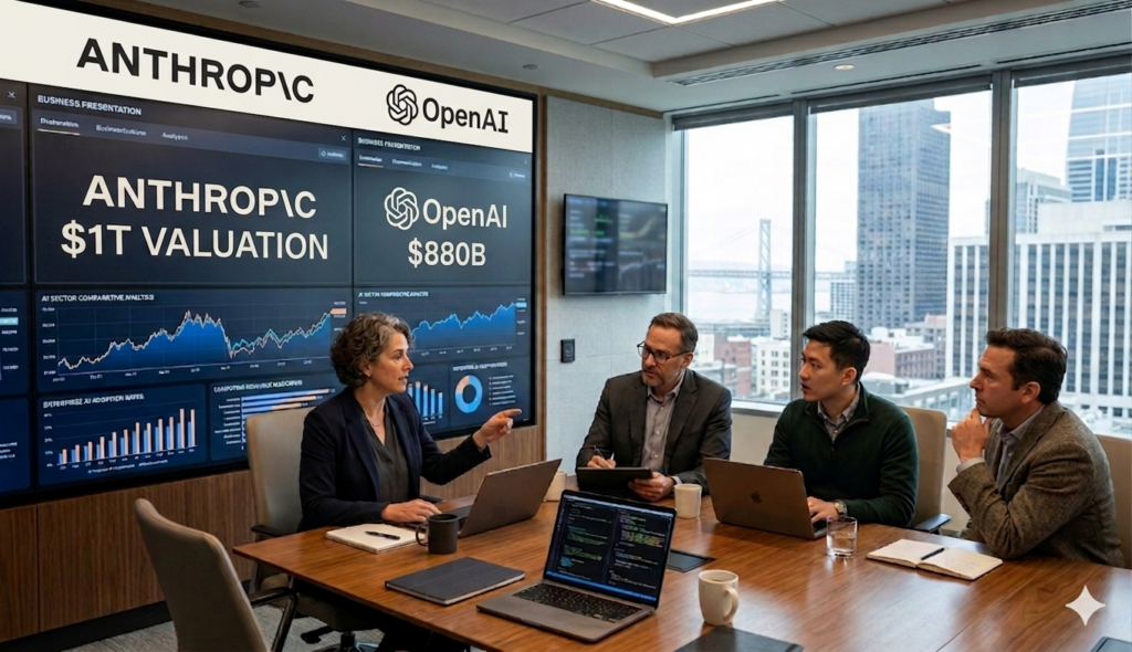 Anthropic Overtakes OpenAI Trillion dollar firm