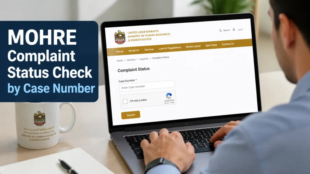 MOHRE Complaint Status Check