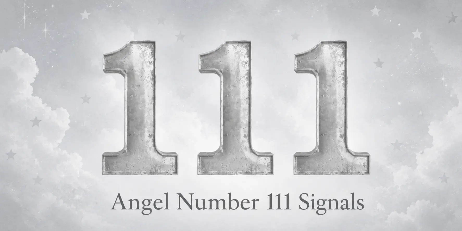 Angel Number 111 Signals